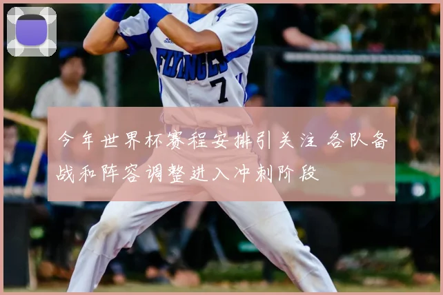 今年世界杯赛程安排引关注 各队备战和阵容调整进入冲刺阶段
